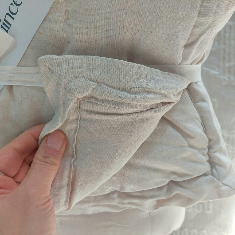 NWT! Quince Linen Sand Dream Quilt & 2 Sham Set ! Sz. King/ Cal King! (161) - Picture 9 of 12